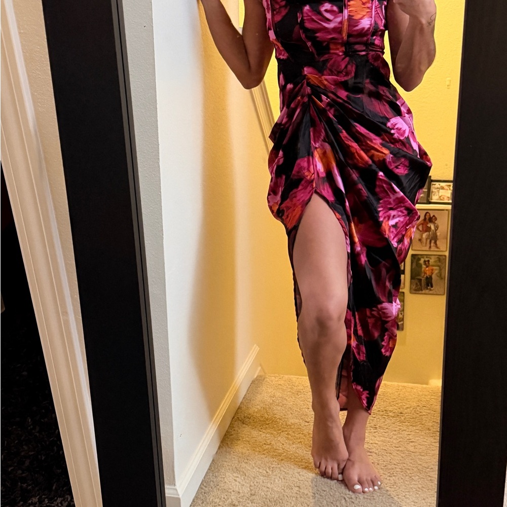 Elegant Floral Women's Dress